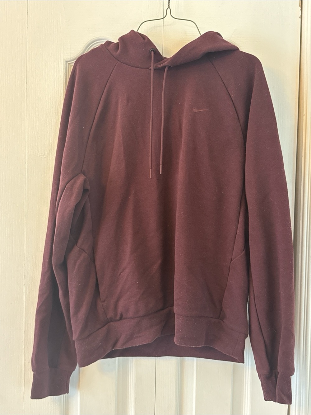 Nike Men's Burgundy Pullover Hoodie